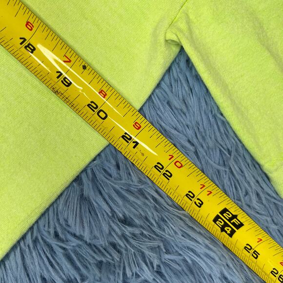 VINTAGE Lake Winnipesaukee Flower Green Blue T Shirt One Size Retro 90s - Picture 7 of 9